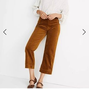 Madewell Slim Emmett Wise Legged Crop